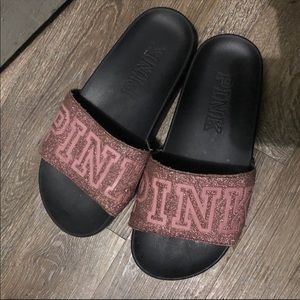 Pink Victoria’s Secret Slides